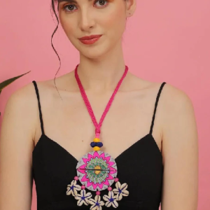 Classic Multi Color Hand Painted Necklace