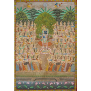 Maha Raas Artwork Pichwai Handmade Painting